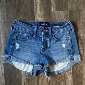 hollister jean shorts